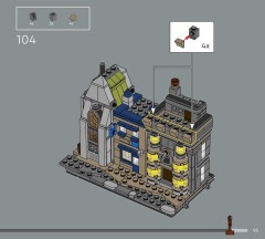 LEGO 76444 instructions page 95 – build guide