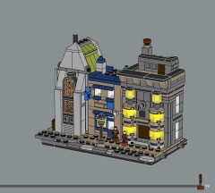 LEGO 76444 instructions page 99 – build guide