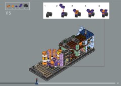 LEGO 76444 instructions page 89 – build guide