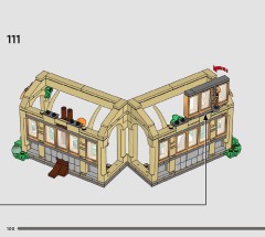 LEGO 76445 instructions page 100 – build guide