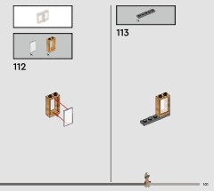 LEGO 76445 instructions page 101 – build guide