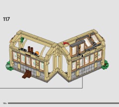 LEGO 76445 instructions page 104 – build guide