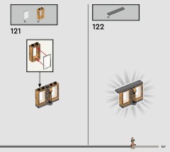LEGO 76445 instructions page 107 – build guide