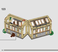LEGO 76445 instructions page 108 – build guide
