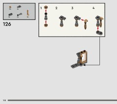 LEGO 76445 instructions page 110 – build guide