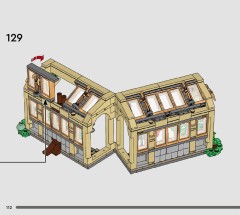 LEGO 76445 instructions page 112 – build guide