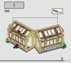 LEGO 76445 instructions page 113 – build guide