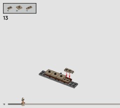 LEGO 76445 instructions page 12 – build guide