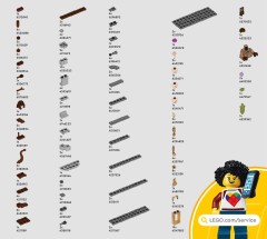 LEGO 76445 instructions page 123 – build guide