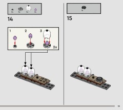 LEGO 76445 instructions page 13 – build guide