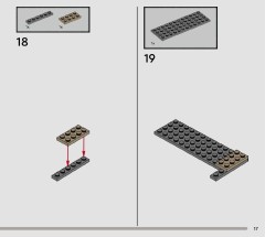 LEGO 76445 instructions page 17 – build guide