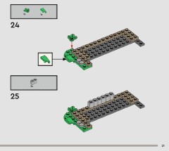 LEGO 76445 instructions page 21 – build guide