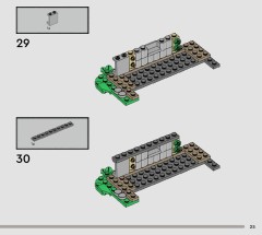 LEGO 76445 instructions page 25 – build guide