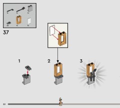 LEGO 76445 instructions page 32 – build guide