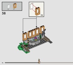 LEGO 76445 instructions page 34 – build guide
