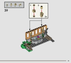 LEGO 76445 instructions page 35 – build guide