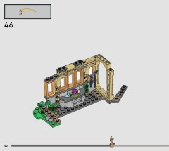 LEGO 76445 instructions page 42 – build guide