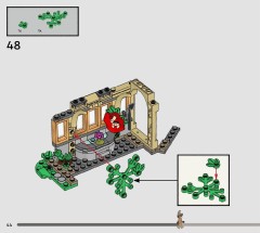 LEGO 76445 instructions page 44 – build guide