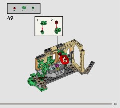 LEGO 76445 instructions page 45 – build guide