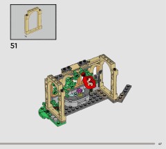 LEGO 76445 instructions page 47 – build guide
