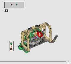 LEGO 76445 instructions page 49 – build guide