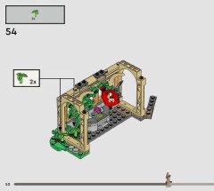 LEGO 76445 instructions page 50 – build guide
