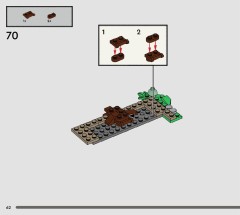 LEGO 76445 instructions page 62 – build guide