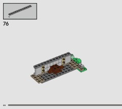 LEGO 76445 instructions page 66 – build guide