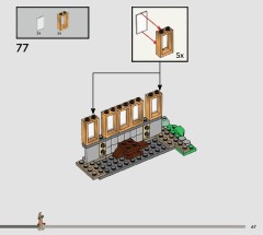 LEGO 76445 instructions page 67 – build guide