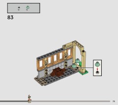 LEGO 76445 instructions page 73 – build guide