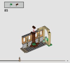 LEGO 76445 instructions page 75 – build guide