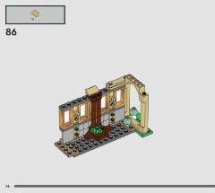 LEGO 76445 instructions page 76 – build guide