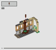 LEGO 76445 instructions page 78 – build guide