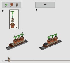 LEGO 76445 instructions page 8 – build guide