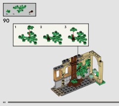 LEGO 76445 instructions page 80 – build guide