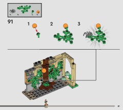 LEGO 76445 instructions page 81 – build guide