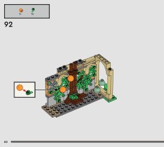 LEGO 76445 instructions page 82 – build guide