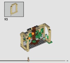 LEGO 76445 instructions page 83 – build guide