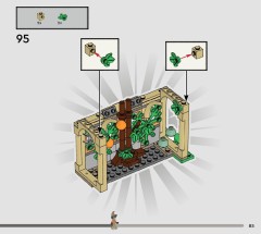 LEGO 76445 instructions page 85 – build guide