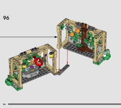 LEGO 76445 instructions page 86 – build guide