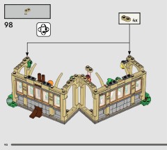 LEGO 76445 instructions page 90 – build guide