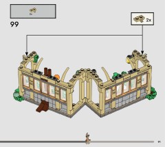 LEGO 76445 instructions page 91 – build guide