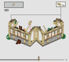 LEGO 76445 instructions page 93 – build guide
