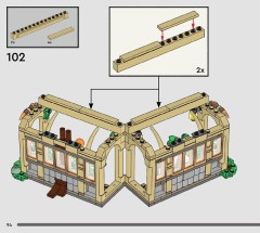 LEGO 76445 instructions page 94 – build guide
