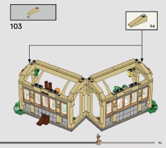 LEGO 76445 instructions page 95 – build guide