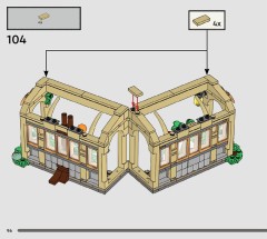 LEGO 76445 instructions page 96 – build guide