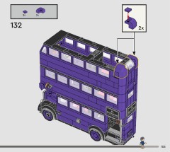 LEGO 76446 instructions page 103 – build guide