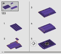 LEGO 76446 instructions page 104 – build guide