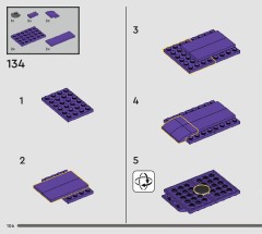 LEGO 76446 instructions page 106 – build guide