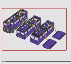 LEGO 76446 instructions page 108 – build guide